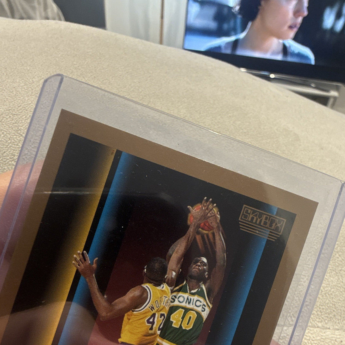 SkyBox Shawn Kemp 1990 89 90 NBA Seattle SuperSonics Card 2682