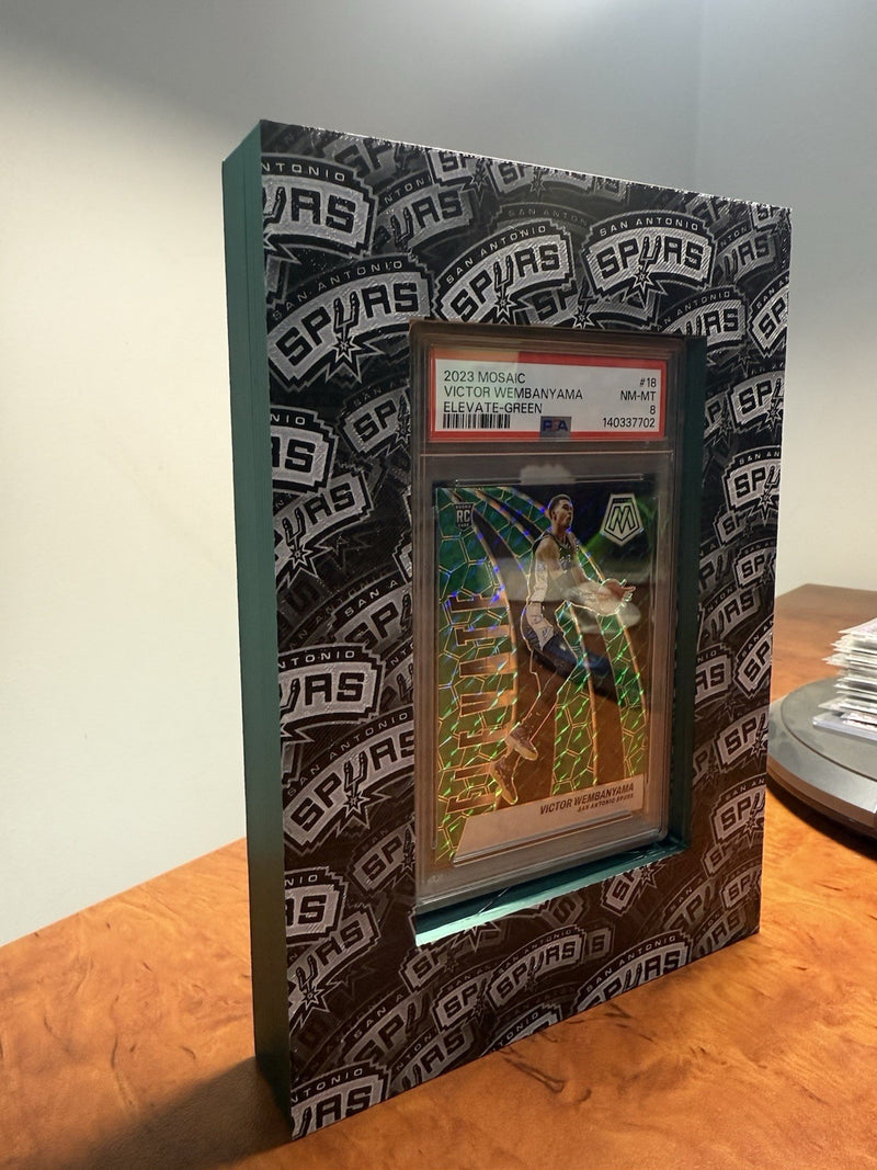 2023 Victor Wembanyama Rookie Mosaic with Custom Wemby Slab Display11
