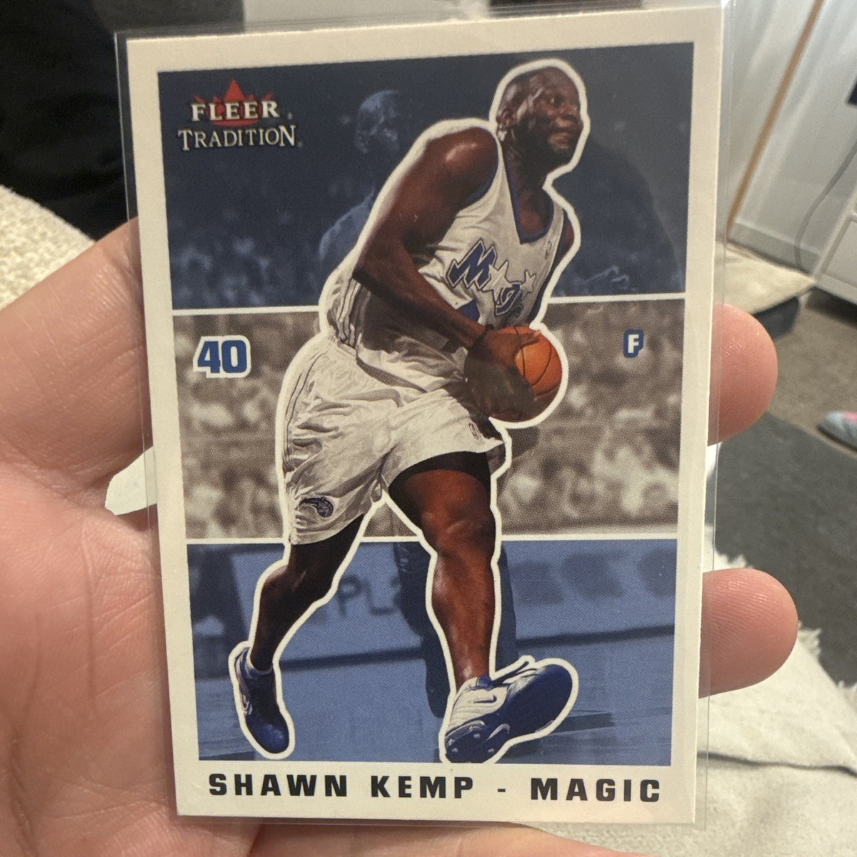 Fleer Tradition Base Set Shawn Kemp Orlando Magic 2003 04 G7 Basketball Card0