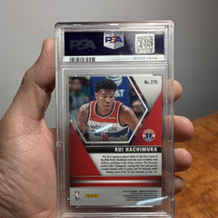 Panini 2019-20 Mosaic Rui Hachimura NBA Debut #275 Rookie PSA 102
