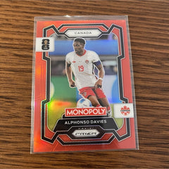 Panini Monopoly Prizm FIFA World Cup 26 Alphonso Davies Parallel No. 78 Canada0