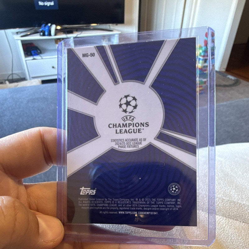 Weston McKennie Insert MG 50 Topps Merlin UEFA Champions League 2024/25 Juventus2