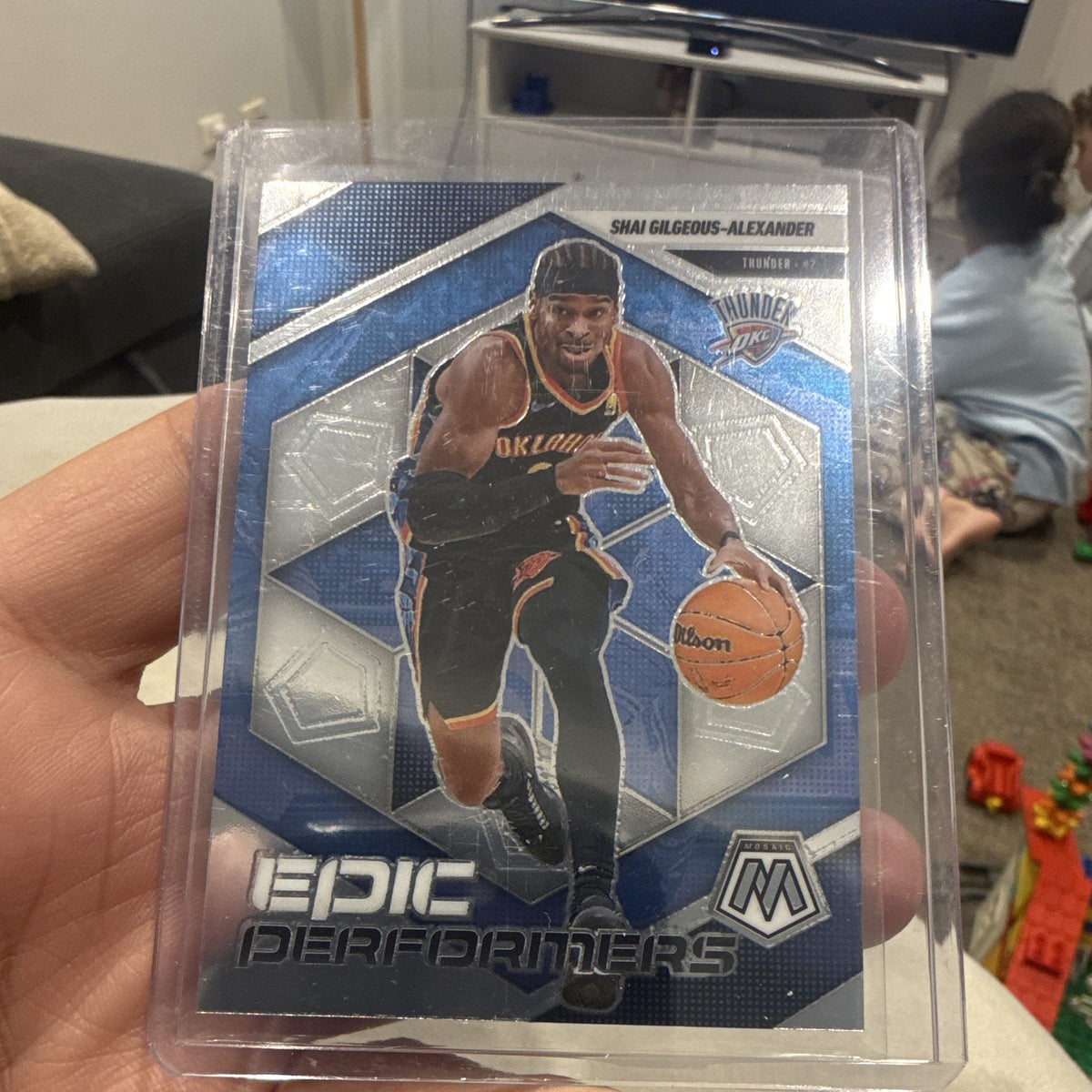 Panini Mosaic 2024 25 Epic Performers #6 Shai Gilgeous Alexander OKC0