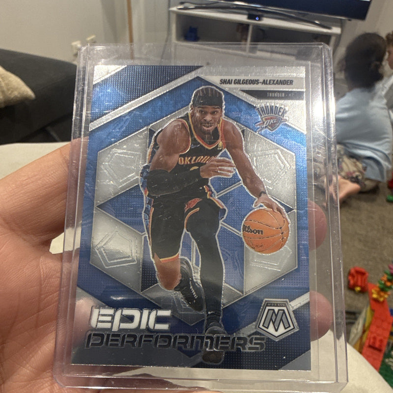 Panini Mosaic 2024 25 Epic Performers #6 Shai Gilgeous Alexander OKC0