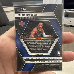 Panini 2024 25 Mosaic Basketball Jalen Brunson Knicks #176 Green Mosaic1
