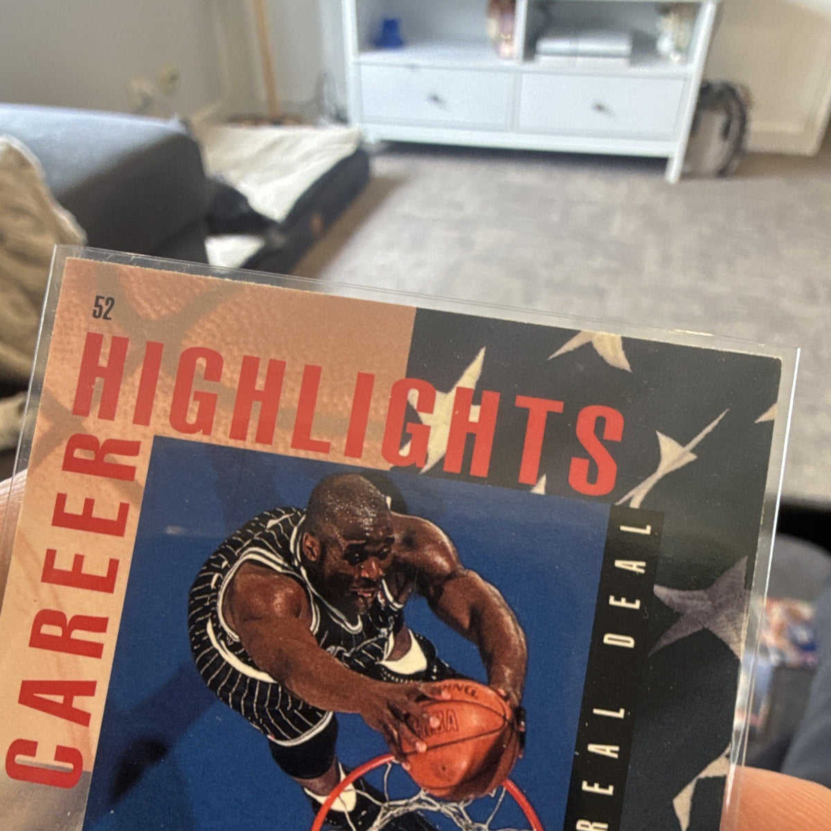 Upper Deck 1994 USA Basketball Shaquille O'Neal Career Highlights #52 Gold Medal2