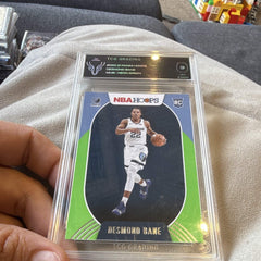 2020 21 Panini Hoops Desmond Bane Rookie Neon Green #246 TCG 90