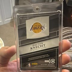 Panini Dalton Knecht Lakers Casting Call RC Patch 32/49 2024-25 Noir3
