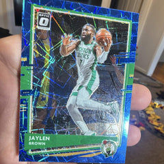 Panini Donruss Optic Jaylen Brown Prizm Boston Celtics 127 Basketball Card1