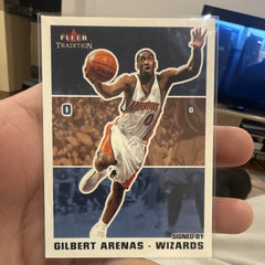 Fleer Gilbert Arenas Base Fleer Tradition 03 04 Washington Wizards #540