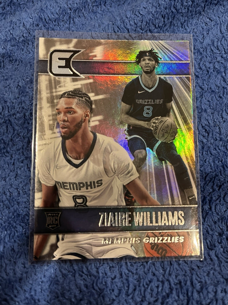 Panini Chronicles Essentials 2021 22 Ziaire Williams Rookie RC #326 Grizzlies1