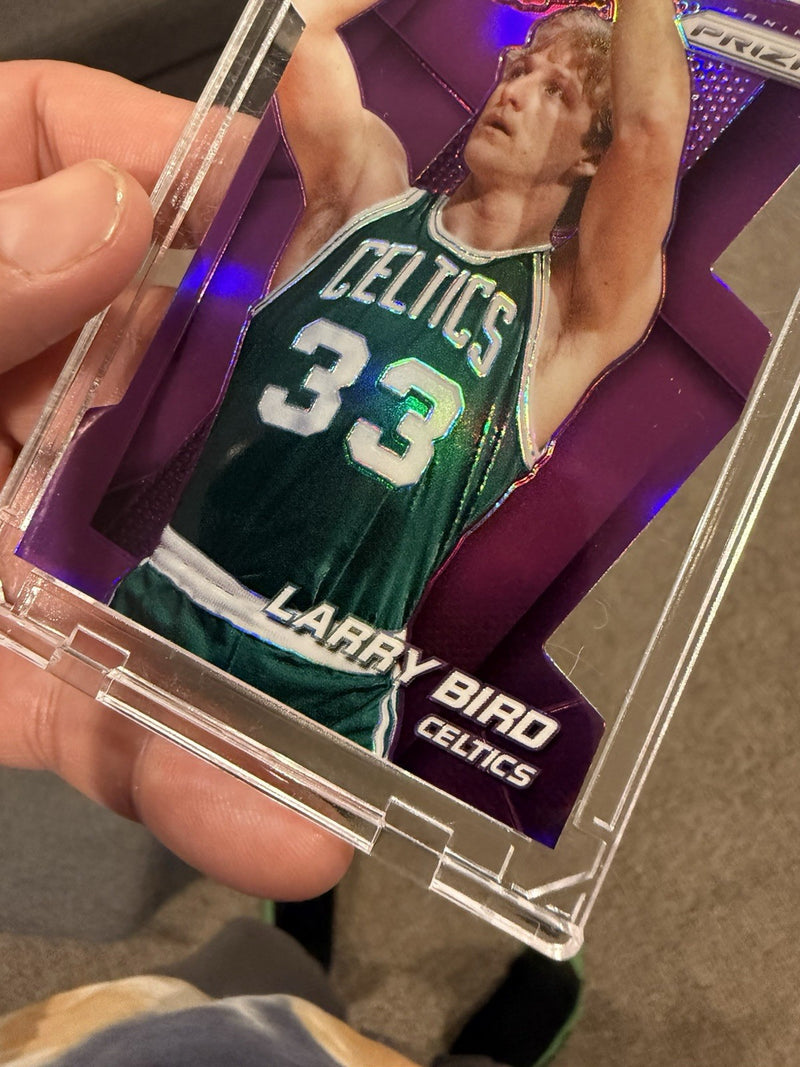 Panini Prizm 2014 15 Larry Bird Purple Prizm #232 Celtics 070/1393