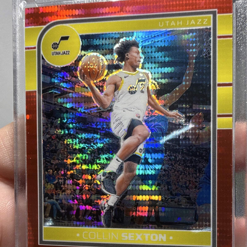 Panini 2024 25 Hoops Collin Sexton Parallel/Variety Utah Jazz No. 351