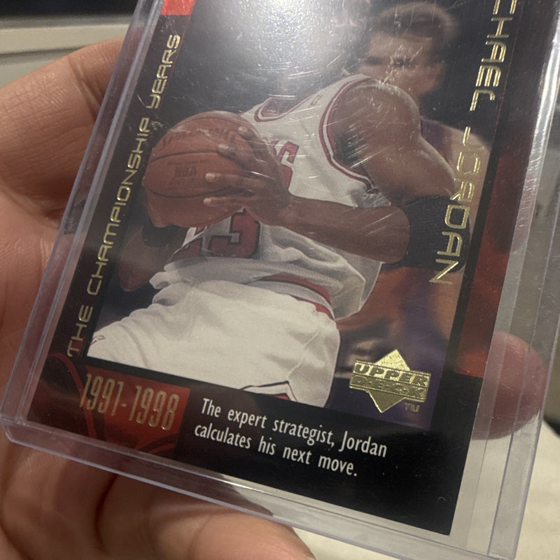 Upper Deck Michael Jordan The Championship Years Insert Chicago Bulls #43 NBA3