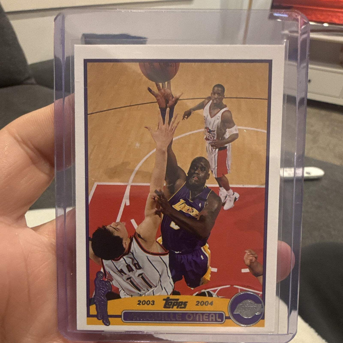 Topps 2003 04 Base Set Shaquille O'Neal Los Angeles Lakers #340