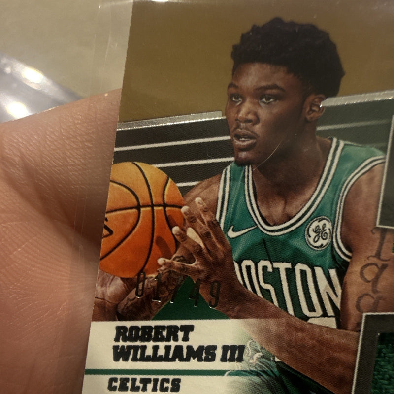 Panini Absolute 2018 19 Tools of the Trade T6 RWL Robert Williams III Auto Patch4