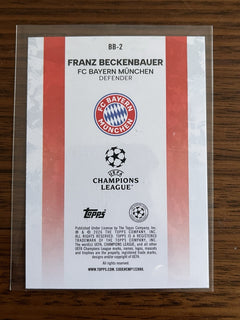 Topps UEFA Champions League Franz Beckenbauer Insert BB 2 FC Bayern 20262