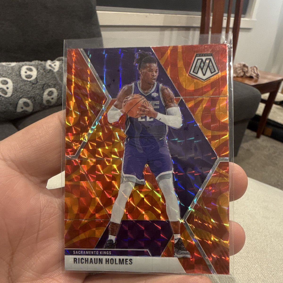 Panini Mosaic Prizm Richaun Holmes Sacramento Kings No. 30 2019 200