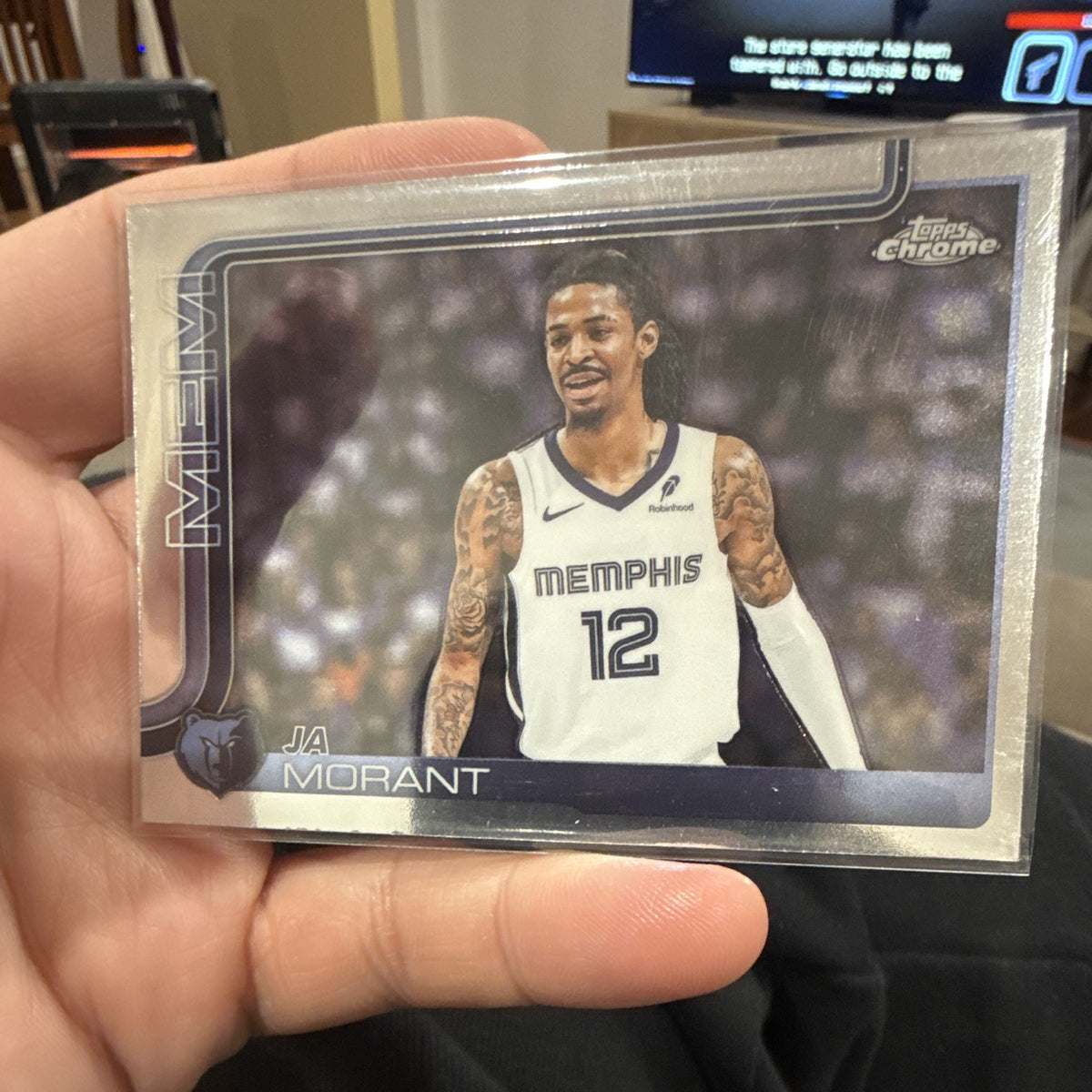 Ja Morant Topps Chrome Basketball NBA 2024 25 Memphis Grizzlies   1580