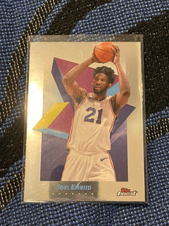 Topps Finest Joel Embiid NBA Philadelphia 76ers 2023 24 #73 Trading Card1