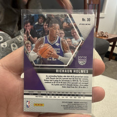 Panini Mosaic Prizm Richaun Holmes Sacramento Kings No. 30 2019 201