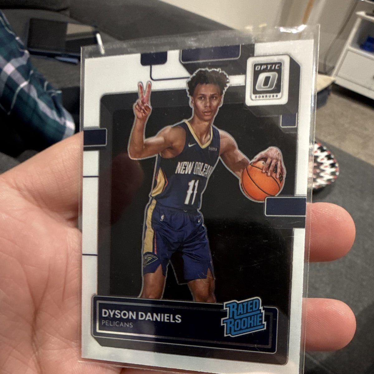 Panini Donruss Optic 2022-23 Rated Rookie Dyson Daniels #250 Pelicans0