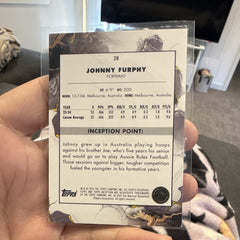 Topps Inception Johnny Furphy Rookie Card #28 Indiana Pacers NBA 2023-242