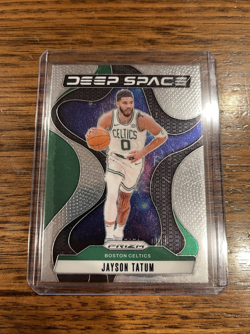 Panini 2024 25 Prizm Deep Space #7 Jayson Tatum Boston Celtics Insert0