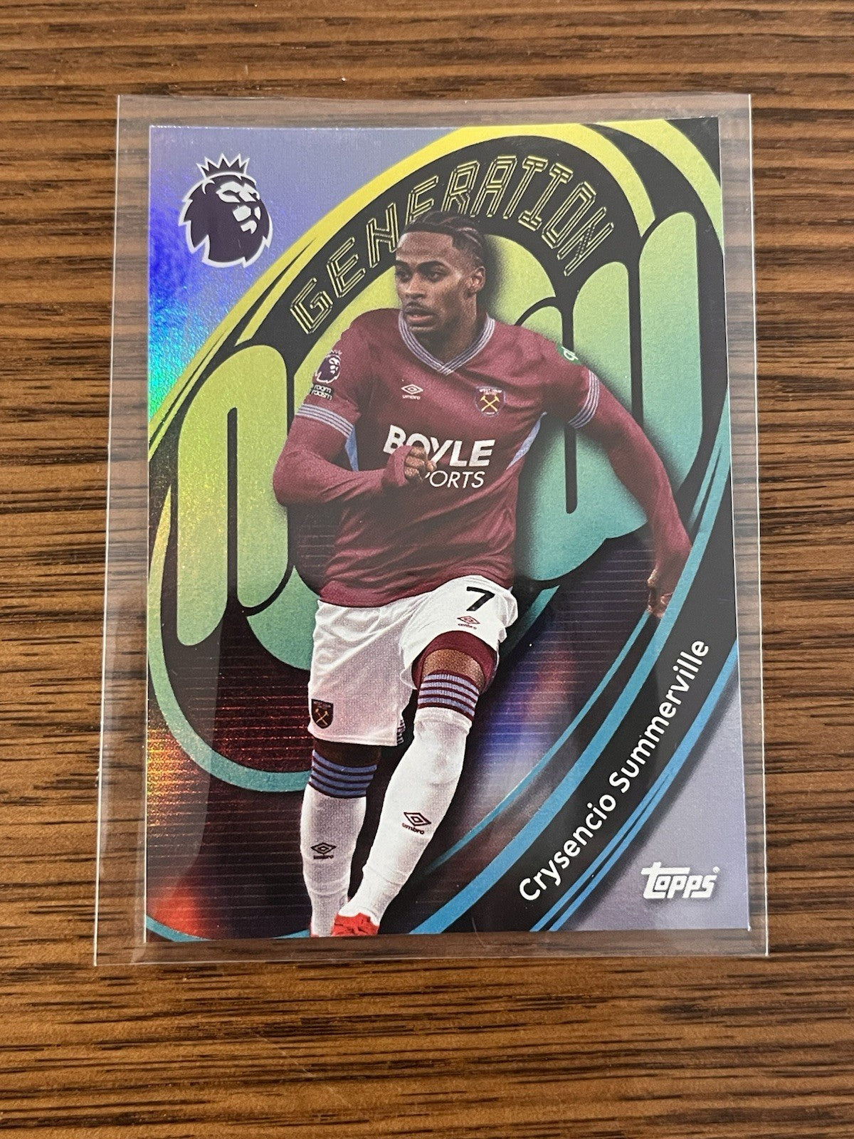 Topps Crysencio Summerville Generation Now Insert Premier League 2025/26 #2861