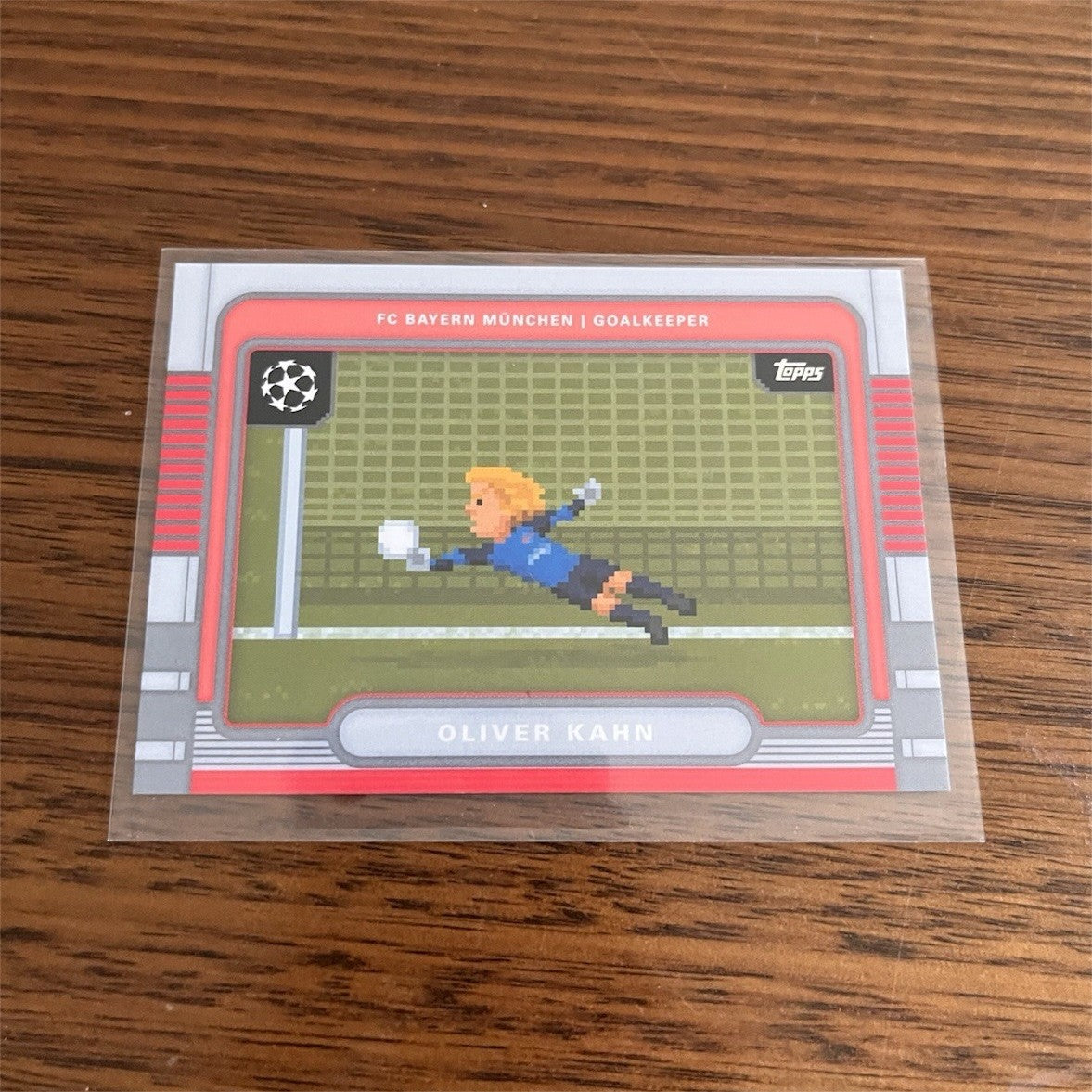 Topps Oliver Kahn Insert UEFA Champions League FC Bayern München 8B 150