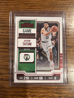 Panini Contenders 2023 24 Game Ticket Jayson Tatum Boston Celtics 770