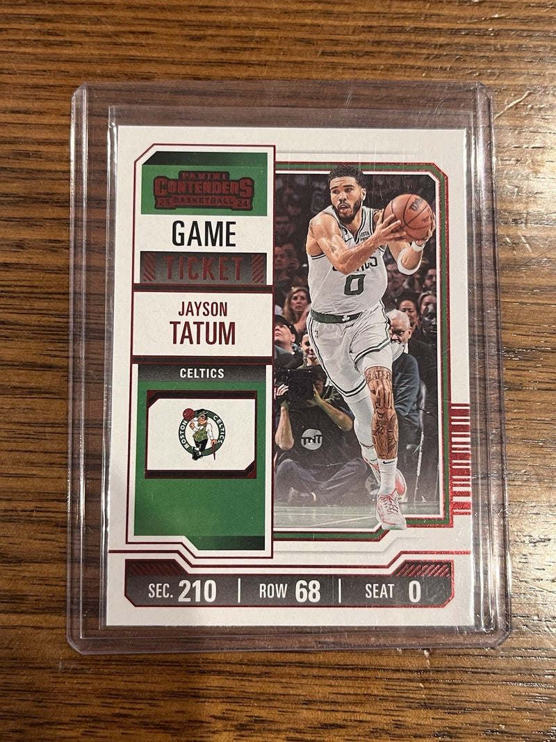 Panini Contenders 2023 24 Game Ticket Jayson Tatum Boston Celtics 770