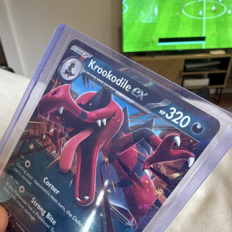 Krookodile ex Holo Rare Crimson Invasion 055/086 Stage 2 320 HP English2