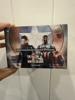 Upper Deck Marvel Falcon & Winter Soldier Box Yellow Parallels0