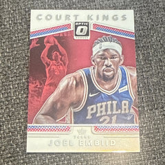 Panini Donruss Optic Court Kings Insert Joel Embiid #2 2017-18 76ers0