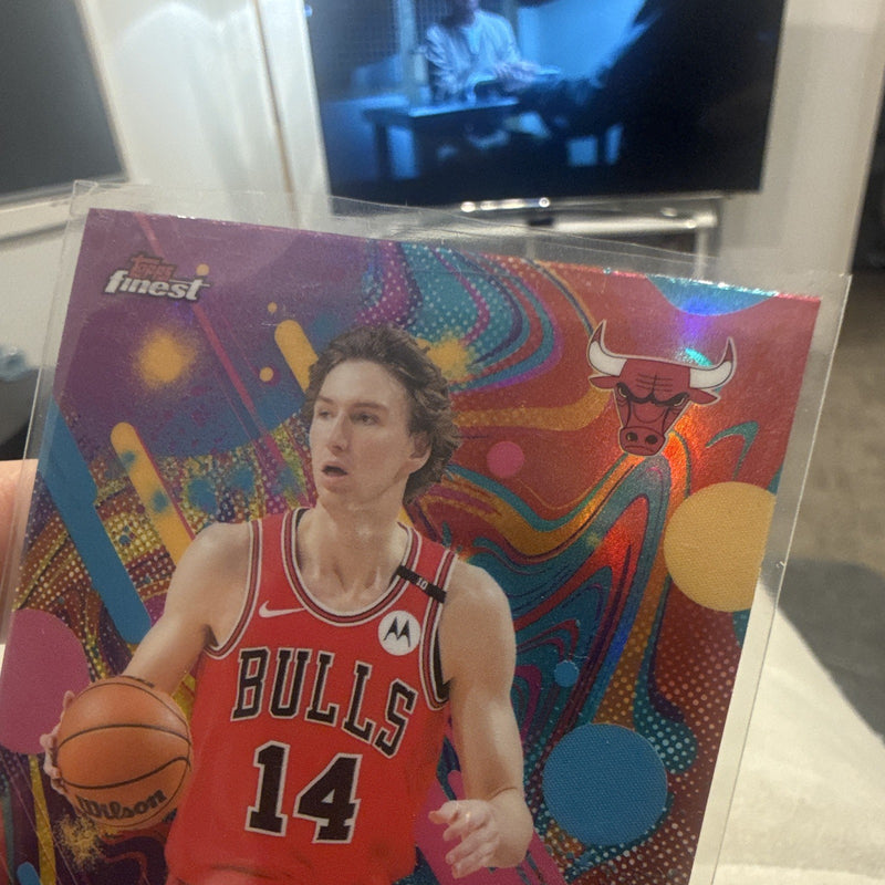 Topps Finest 2024-25 Matas Buzelis Chicago Bulls #36 Parallel/Variety2