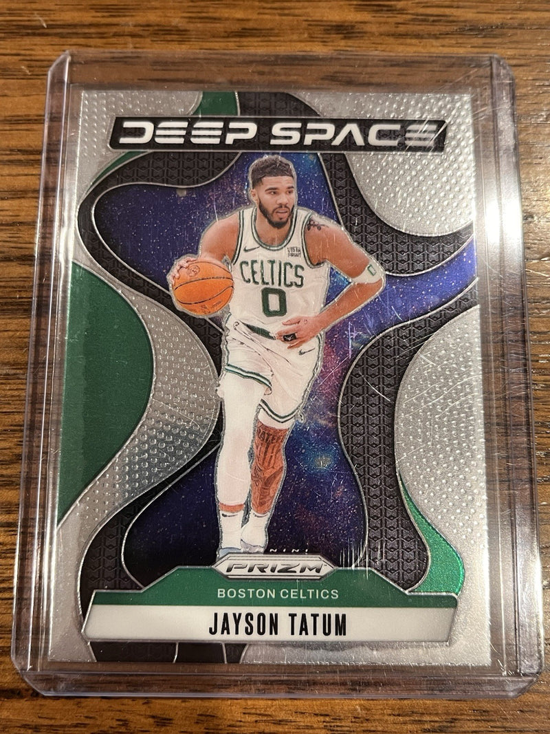 Panini 2024 25 Prizm Deep Space #7 Jayson Tatum Boston Celtics Insert1
