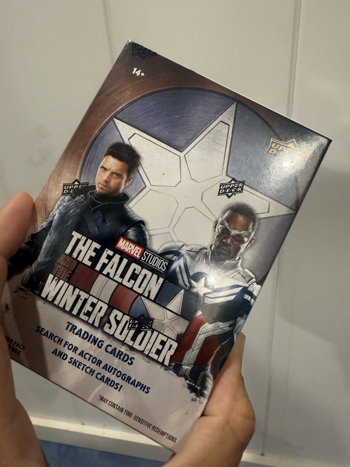 Upper Deck Marvel Falcon & Winter Soldier Box Yellow Parallels1