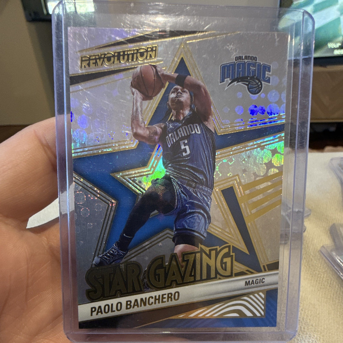 Paolo Banchero Star Gazing No. 11 2024 25 Panini Revolution Orlando Magic0