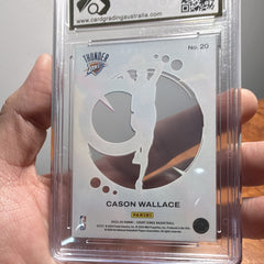 Panini Court Kings 2023 24 Acetate Rookies #20 Cason Wallace CGA 8.55