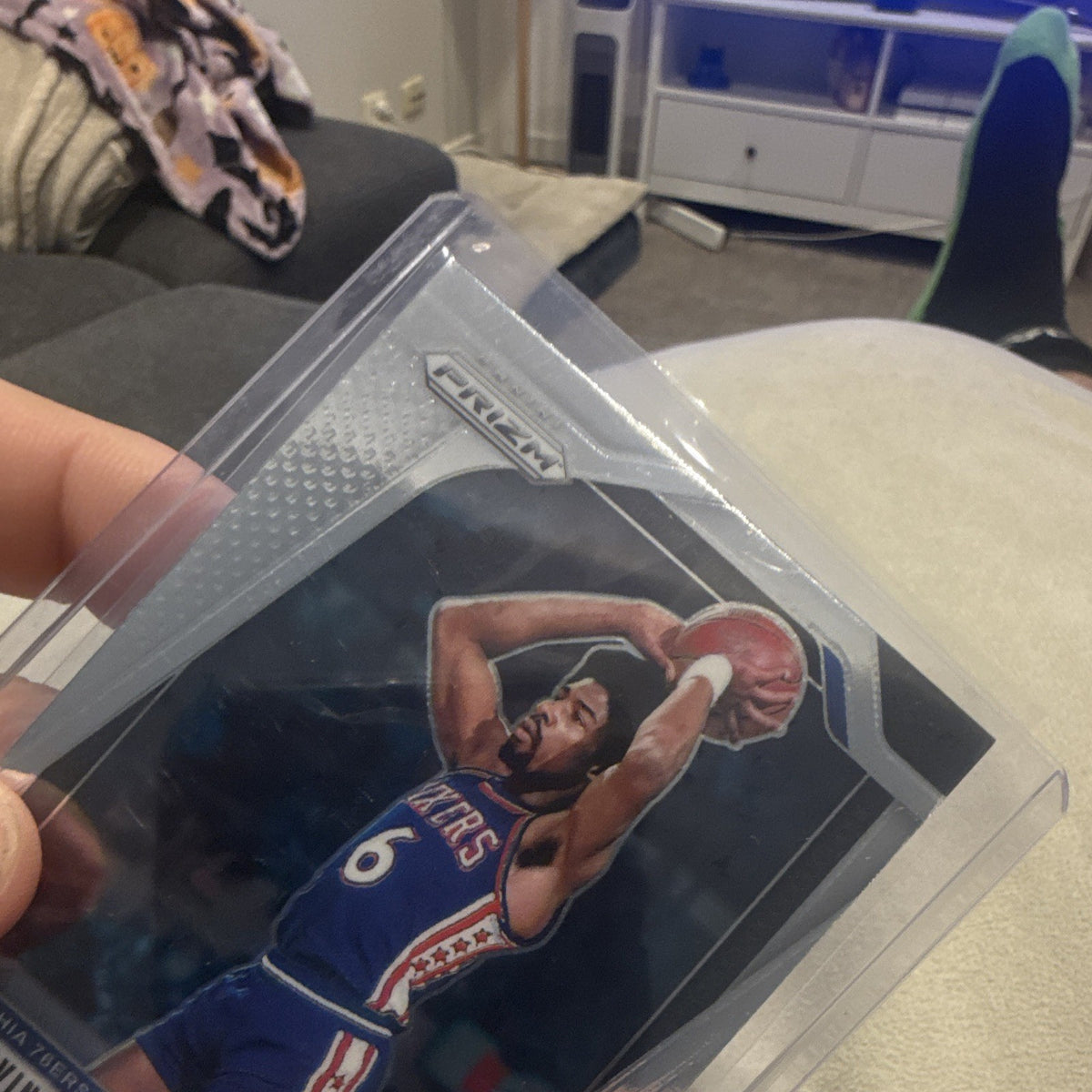 Panini Prizm 2024 25 Julius Erving Legends Base Set #292 Philadelphia 76ers2