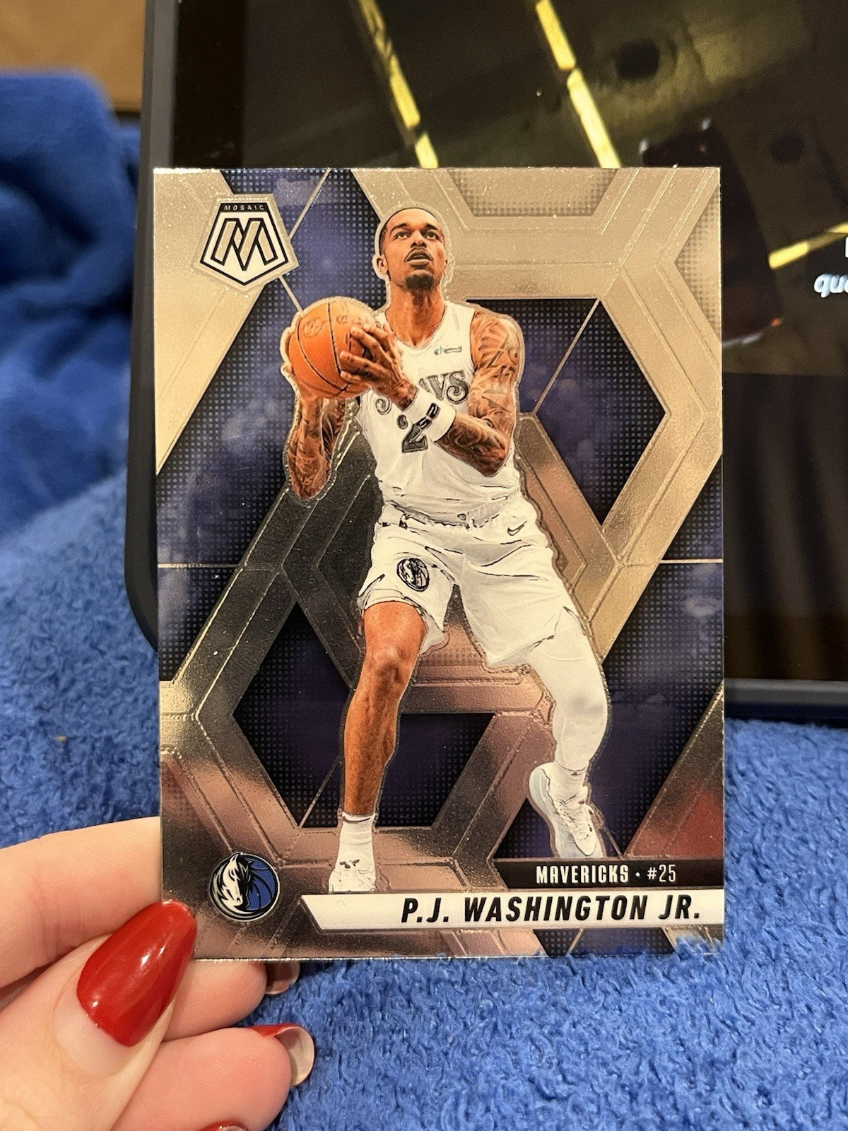 Panini Mosaic 2024 25 Base Set P.J. Washington Jr. Dallas Mavericks #1340