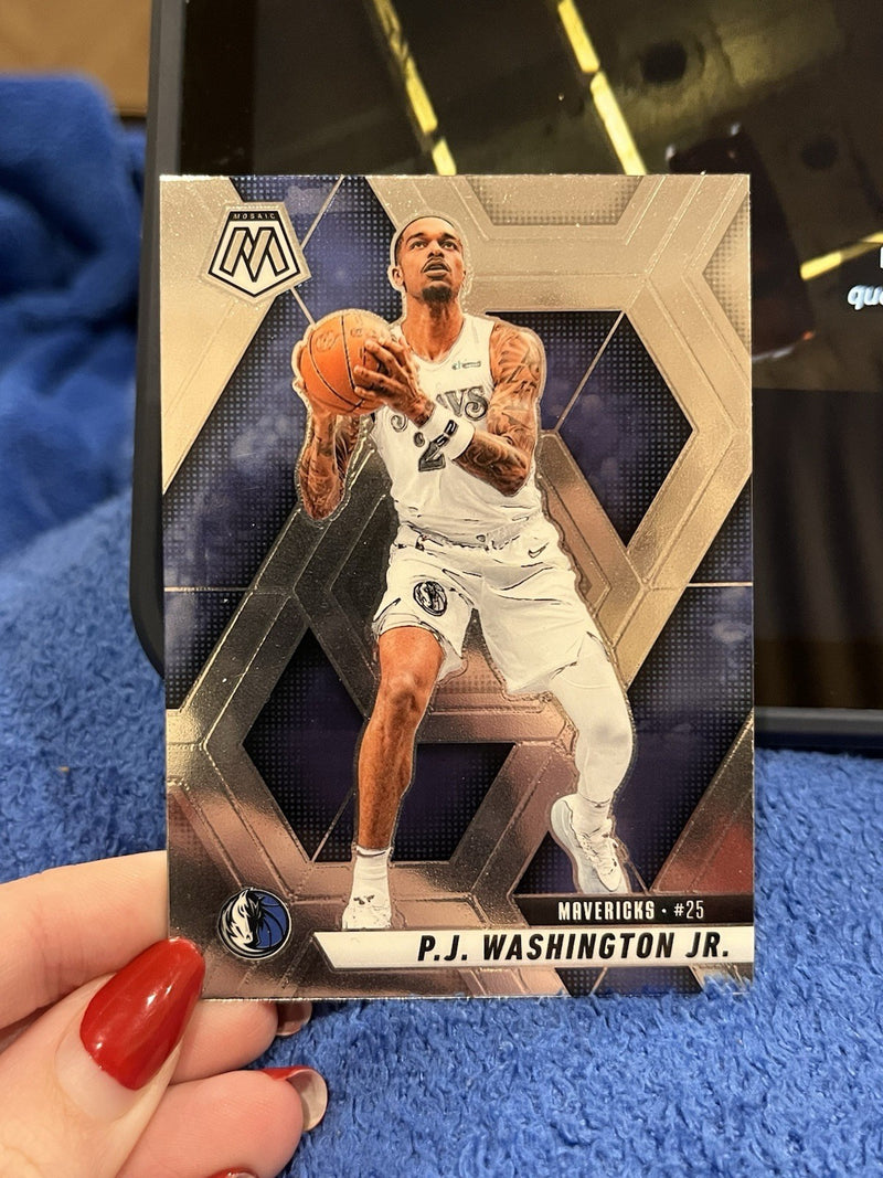 Panini Mosaic 2024 25 Base Set P.J. Washington Jr. Dallas Mavericks #1340