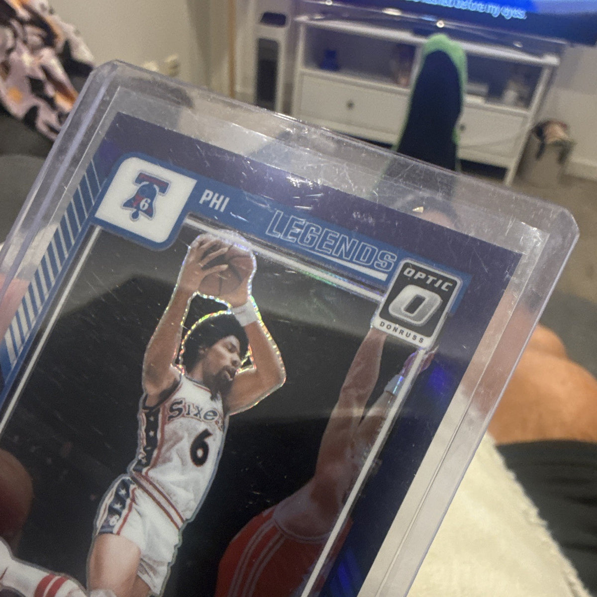 Panini Donruss Optic 2024 25 Basketball Julius Erving Legends Prizm #232 76ers2