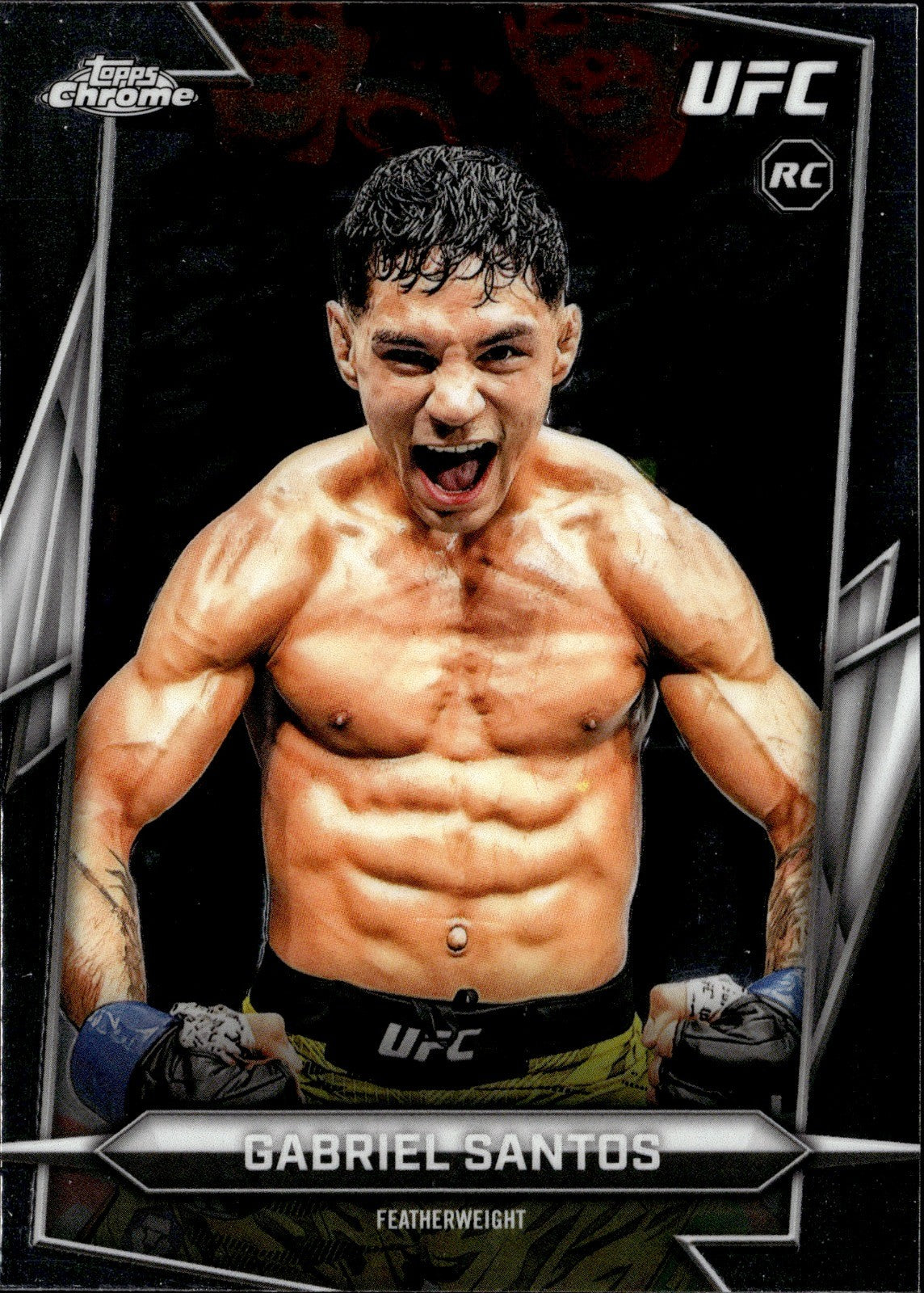Gabriel Santos Base 4 Topps Chrome Sapphire Edition NM0