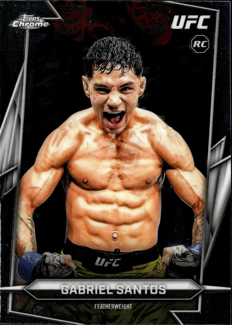 Gabriel Santos Base 4 Topps Chrome Sapphire Edition NM0
