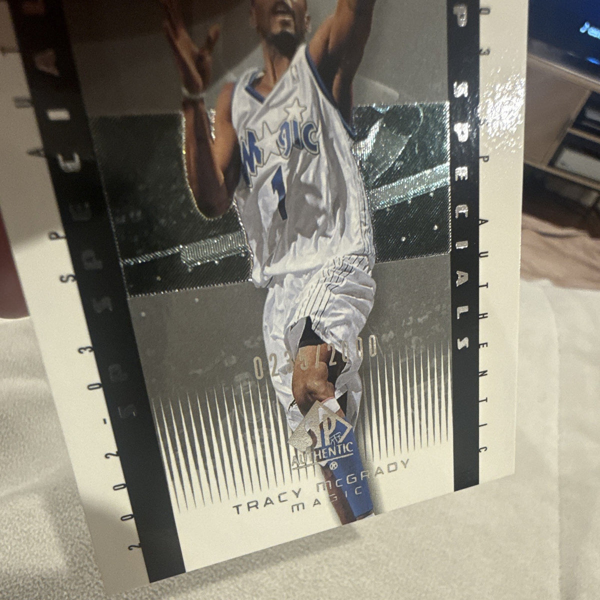 Upper Deck 2002 03 SP Authentic Tracy McGrady Orlando Magic Insert #131 /20003