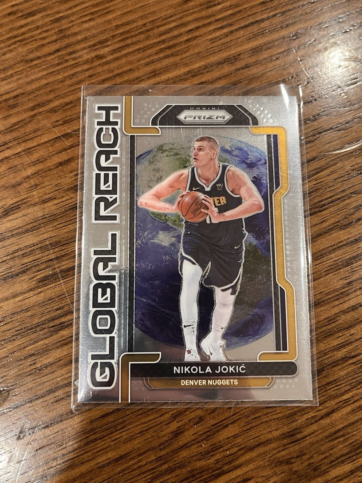 Panini Prizm Global Reach Nikola Jokić Denver Nuggets No. 3 2021 220