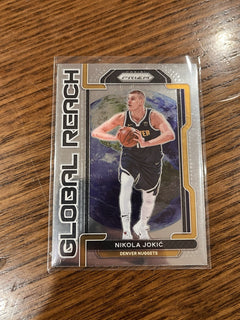 Panini Prizm Global Reach Nikola Jokić Denver Nuggets No. 3 2021 220