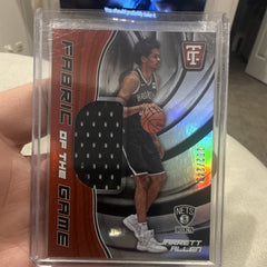 Panini 2017 18 Totally Certified Jarrett Allen Fabric Game FR JAL /990